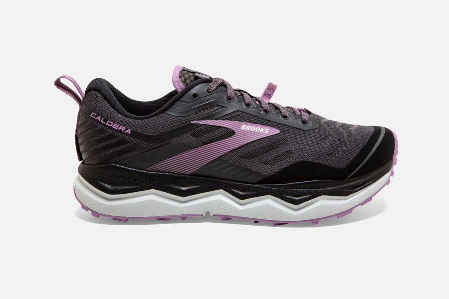 Zapatillas Trail Brooks Caldera 4 Mujer Negras/Gris España TWAX25314